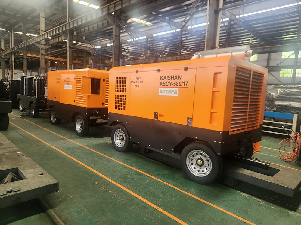 Kaishan LGCY-21/21-23/18 Portable Diesel Screw Compressor