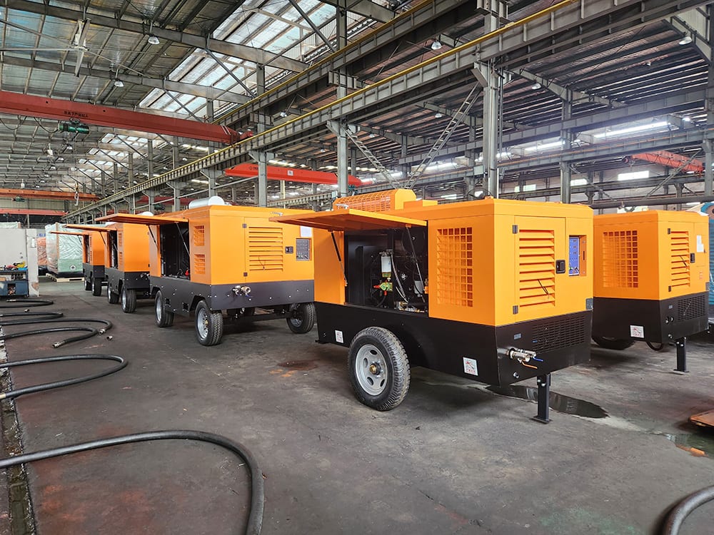Kaishan LGCY-23/23-25/18K Portable Diesel Screw Compressor
