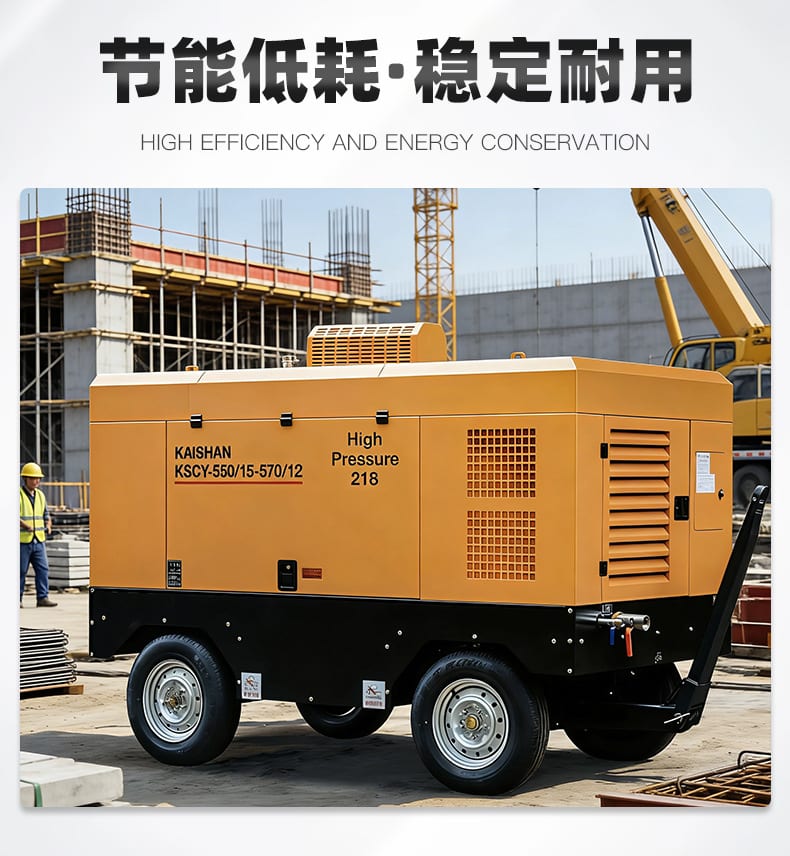 Kaishan LGCY-26/25K Portable Diesel Screw Air Compressor