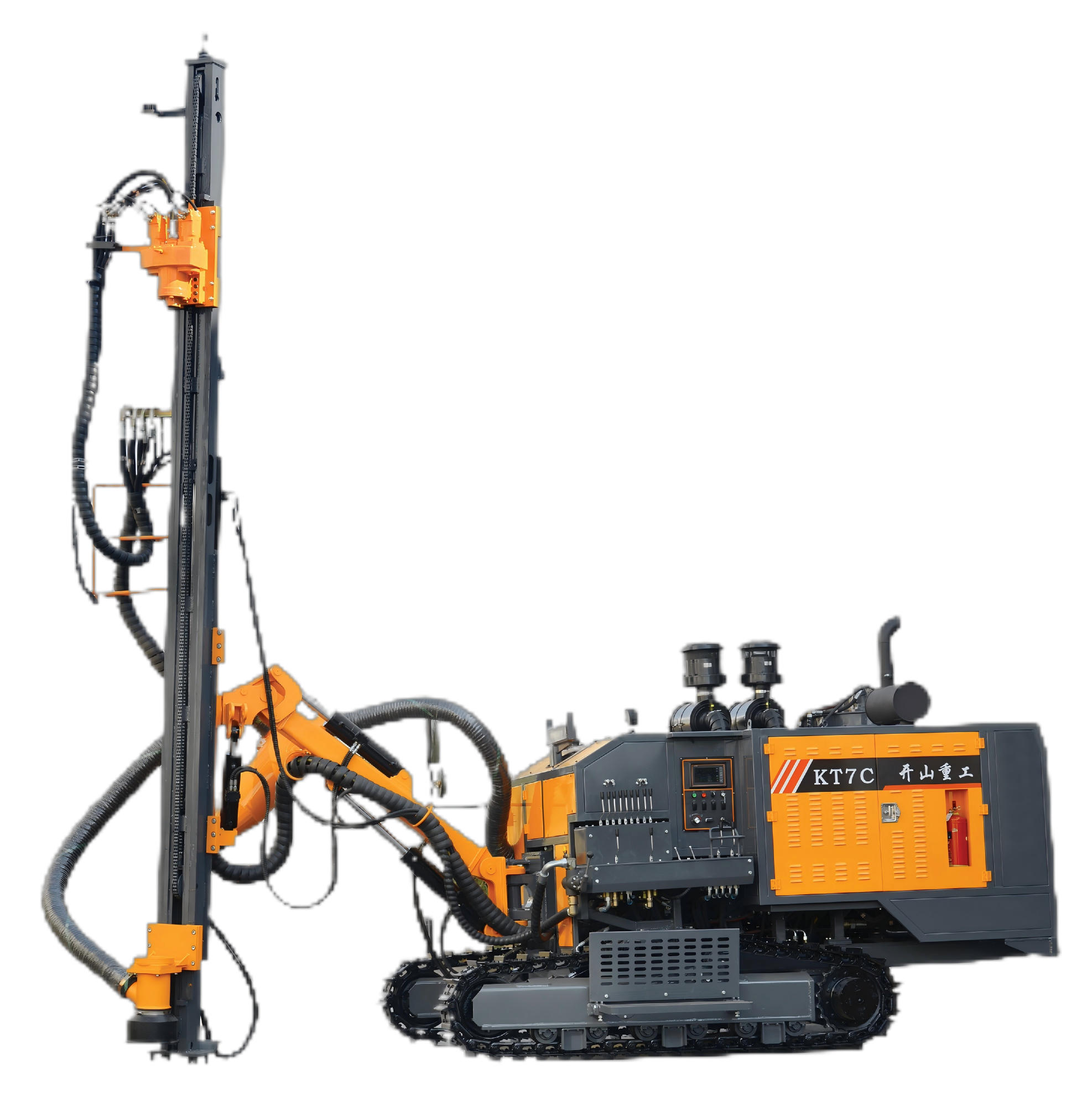 Kaishan KT7C Integrated Surface DTH Drilling Rig