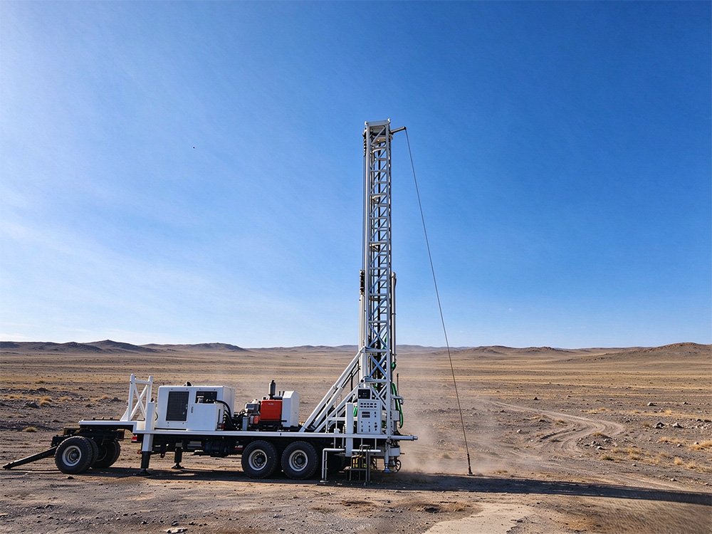 KSC-800J Water Well Rig in Lebanon: 300 mm Holes to 800 m